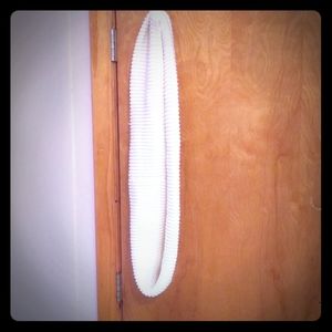 Betsey Johnson woven infinity scarf